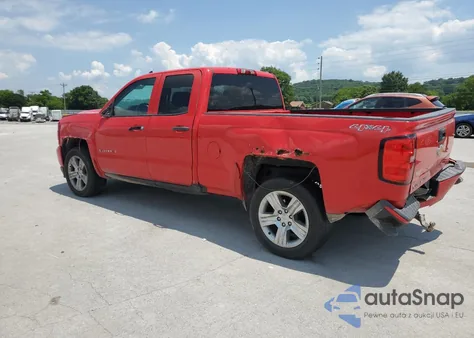 2016 Chevrolet Silverado K1500 Custom z USA, uszkodzony, nr VIN 1GCVKPECXGZ275098